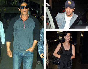 Noisy welcome for B-Town stars at IIFA